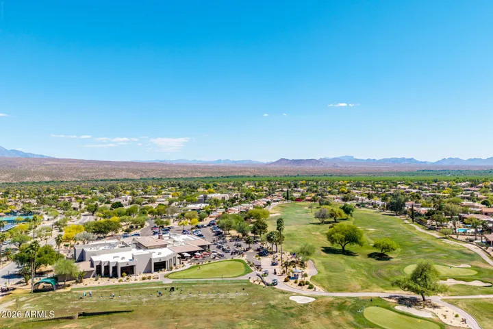 Clubhouse & driving range
