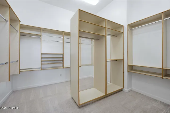 Primary Walk in Closet