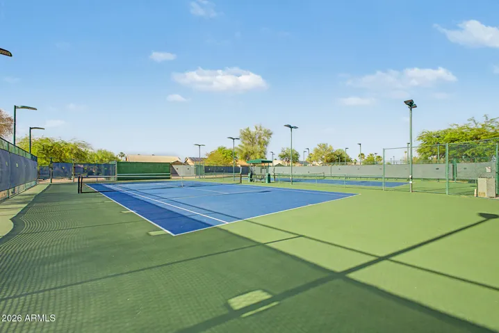 Lighted Tennis Courts - Eagles Nest