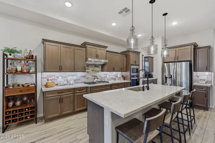Note under counter lighting, upgrade appliances & cabinetry