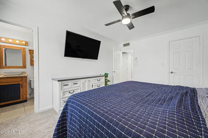 Master Suite with Walk-In Closet