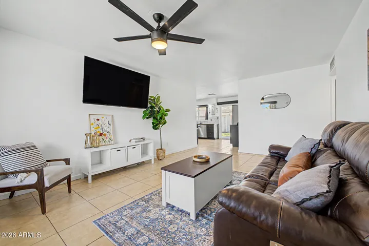Boasting Natural Light with New Interior Paint, Fixtures and Windows