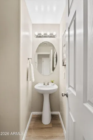 Downstairs Half Bath