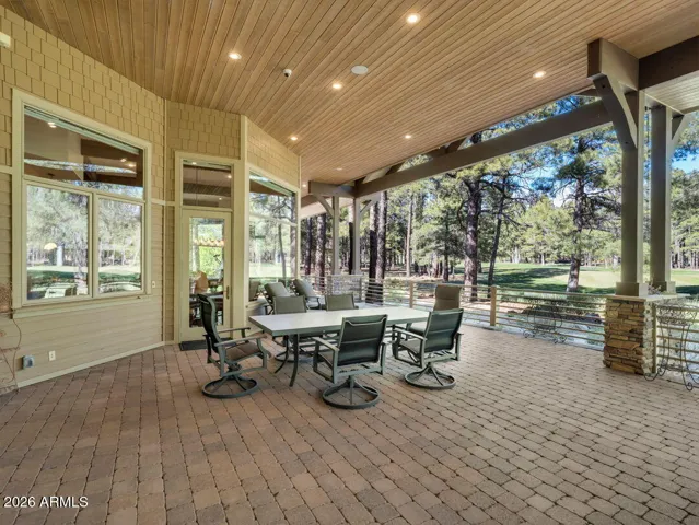 Expansive Back Deck and Gathering Area