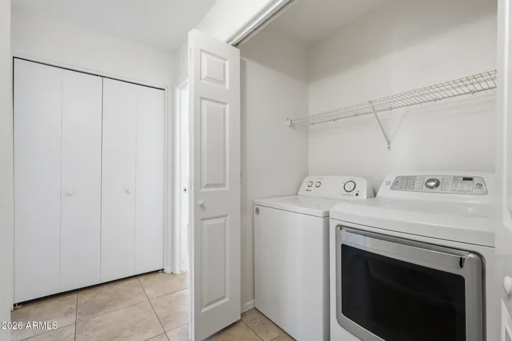 Washer and dryer included!