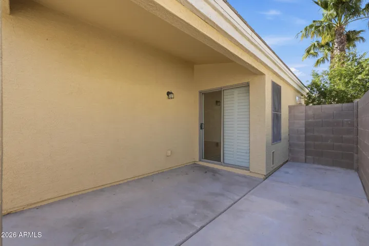 Accessed from main living area