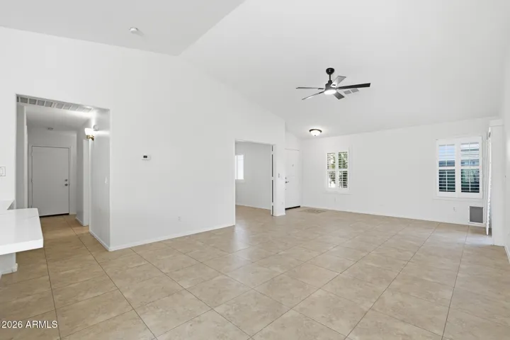 New ceiling fans throughout