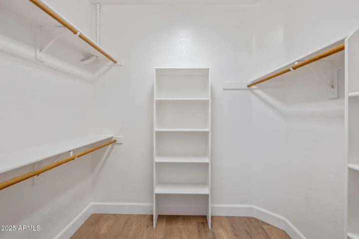 Large walk-in closet