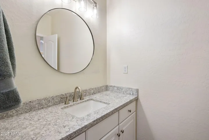 2nd hall bath with walk-in shower