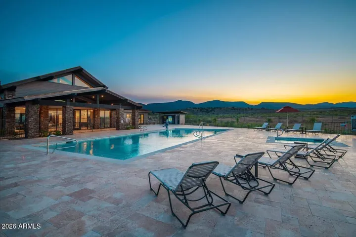 Clubhouse pool area