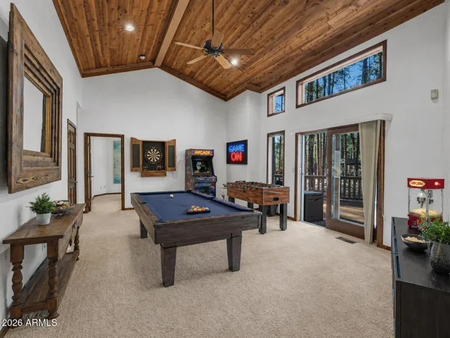 Virtually Staged Bonus Room as a Game Room