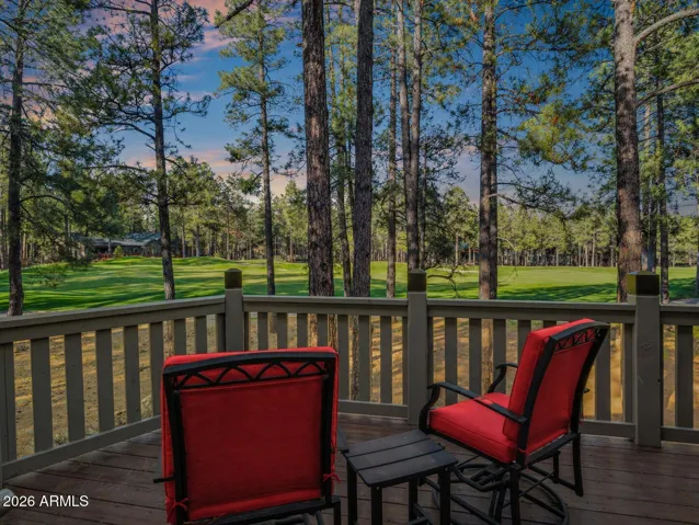 Balcony with Views of the 12th Fairway and Green
