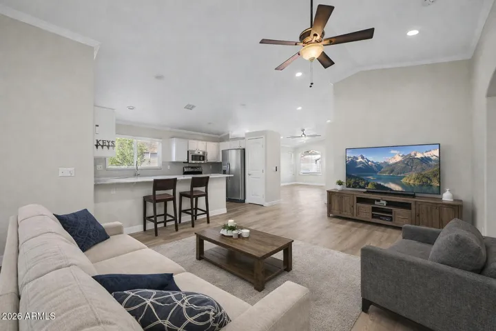 Al Altered virtually staged family room