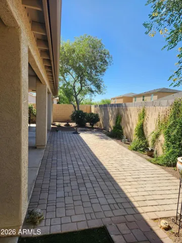 More patio