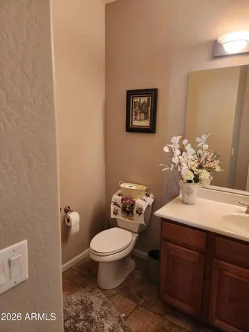 Additional half bath