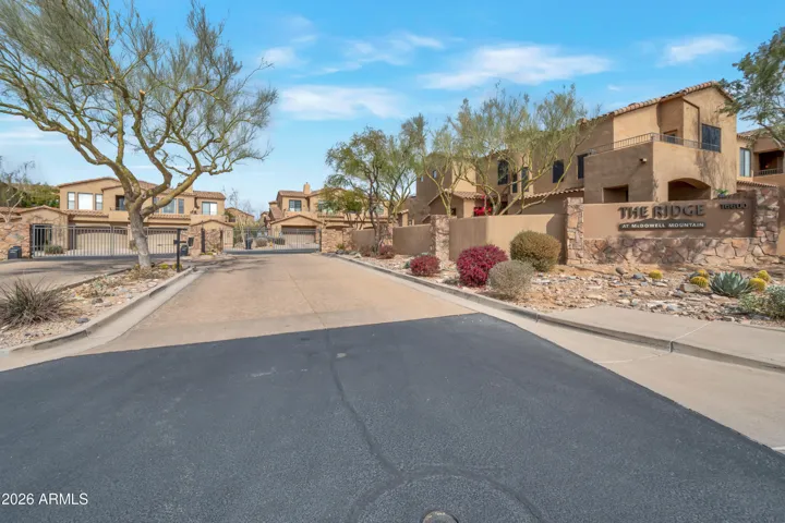 Gated Entrance to the Community