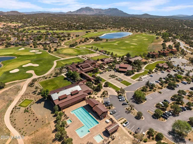 Aerial Golf & Clubhouse