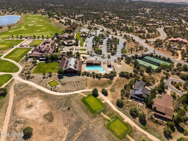 Aerial Golf & Clubhouse