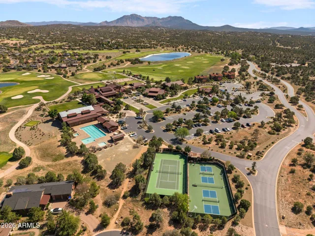 Aerial Golf & Clubhouse