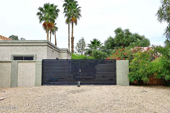 RV Gate with all the needed utilities on the east side of property