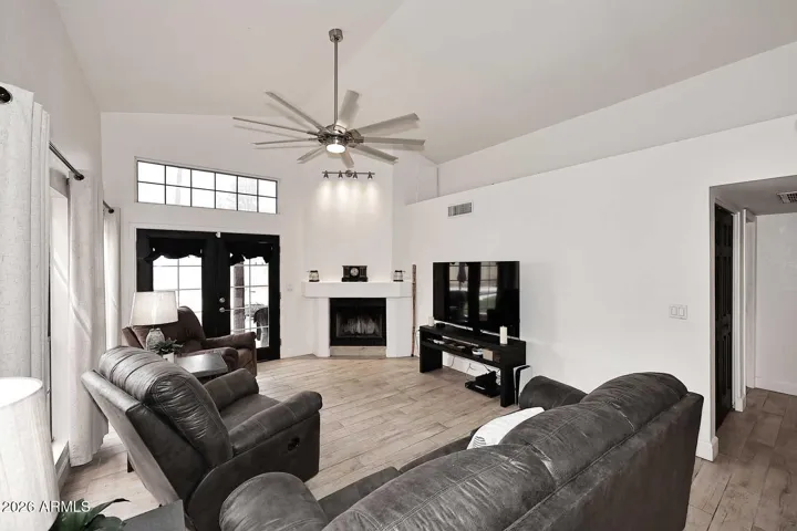 Spacious living area