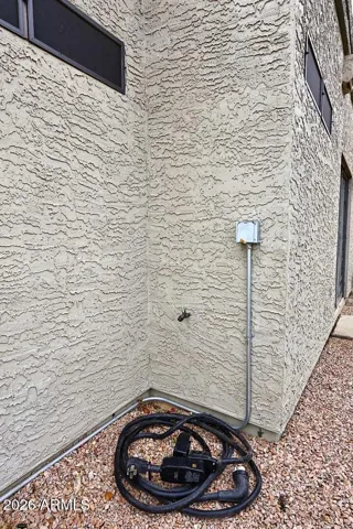 50 amp power, water and dump station