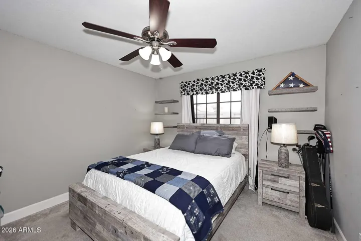 Large second bedroom