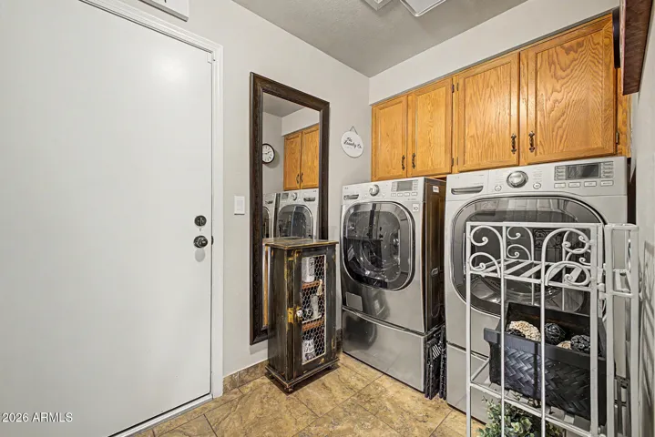 Inside laundry