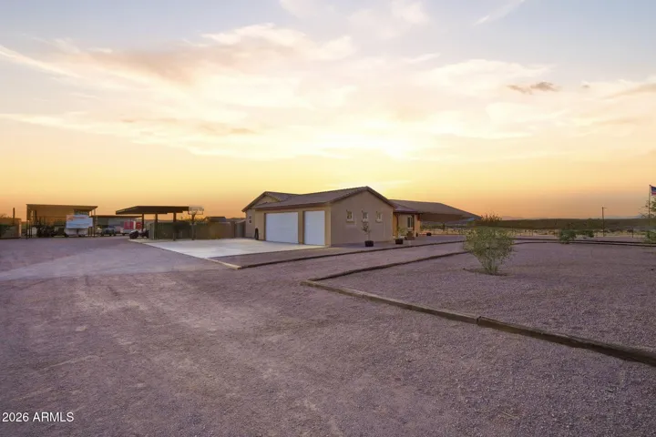 Side Exterior Twilight View