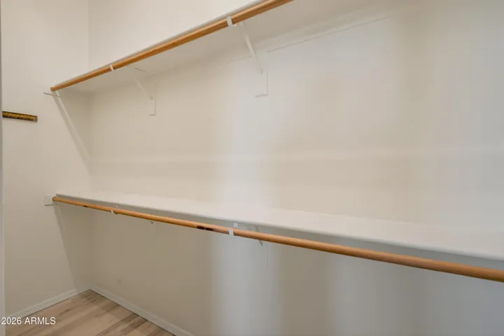 Large walk-in closet