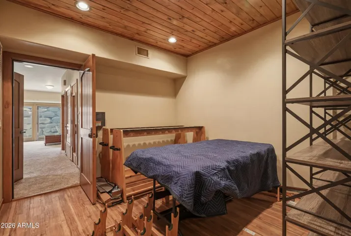 Lower-Level Wine Room