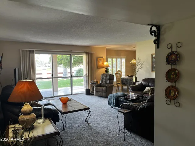 Living Room from front entrance