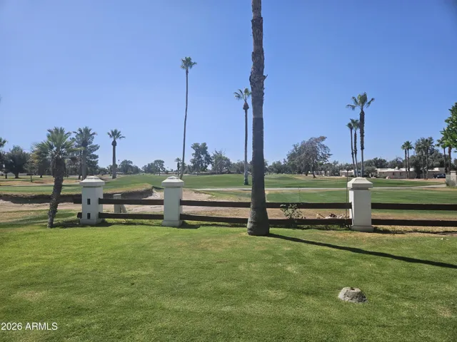 9th green and fairway view from back porch