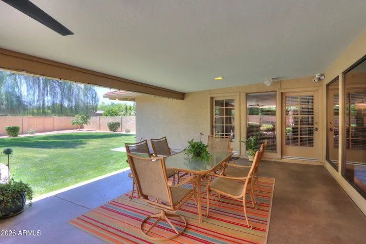 Large Covered Patio