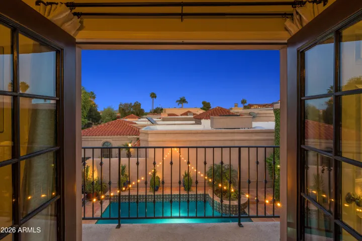 Balcony off of Bedroom 3