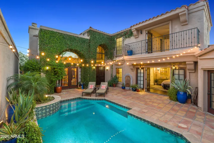 Pool and Front Courtyard