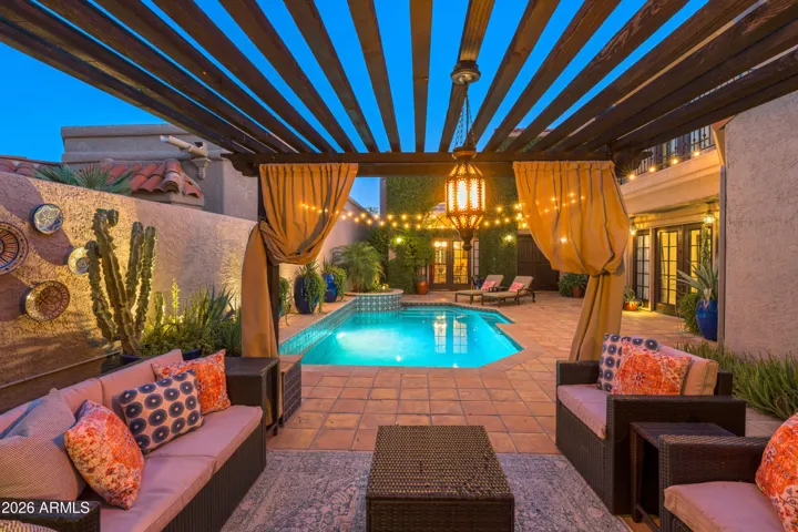 Pergola and Pool
