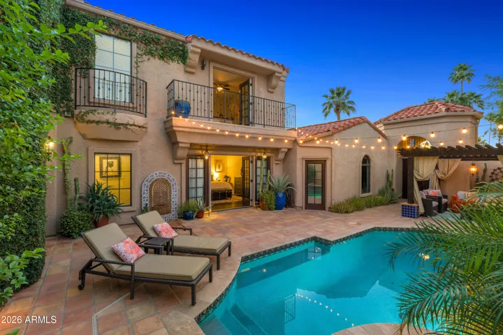 Pool and Front Courtyard