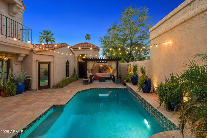 Pool and Front Courtyard