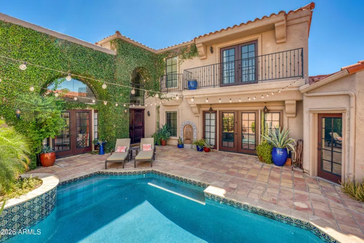 Pool and Front Courtyard