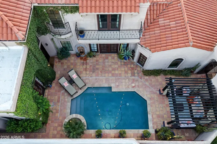 Front Courtyard and Pool