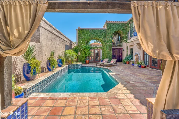 Pool and Front Courtyard