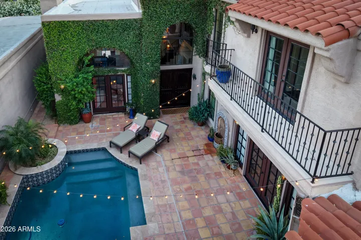 Front Courtyard and Pool