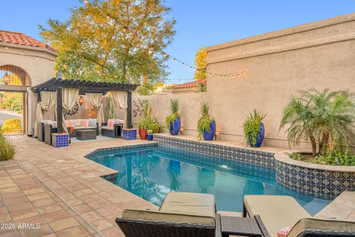 Pool and Front Courtyard