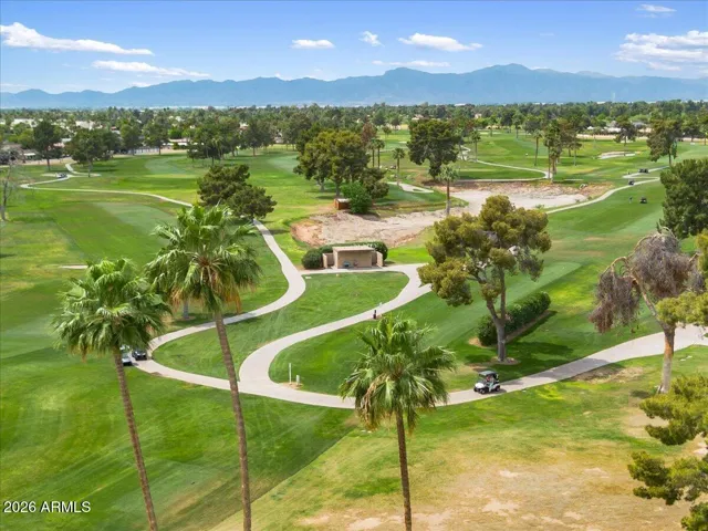 This home is across the street from the Wigwam Golf Course