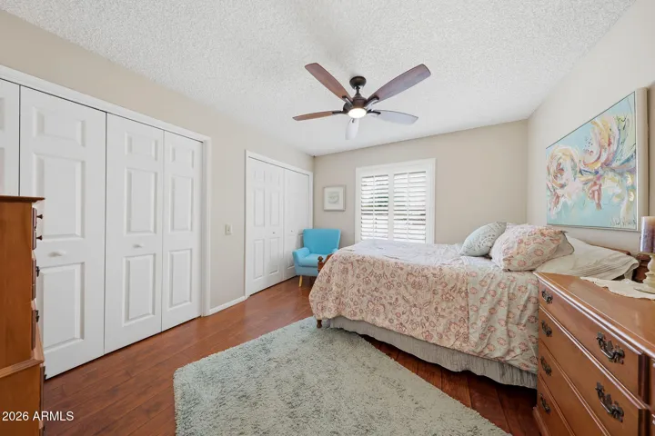 Large double closet