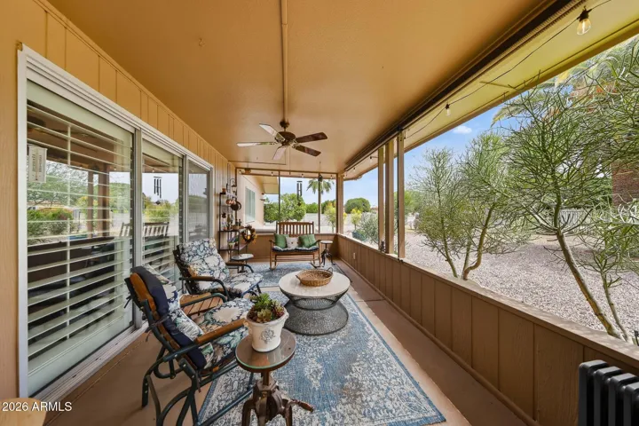 Wonderful large covered patio