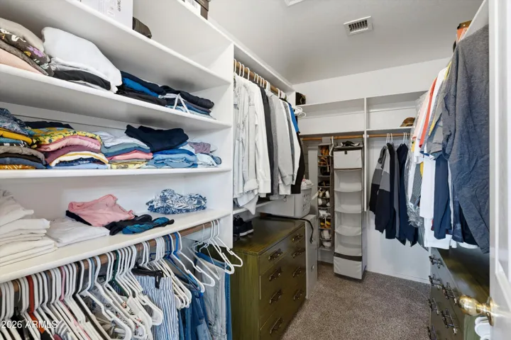 Master Suite Walk-In Closet