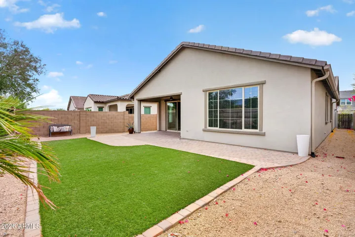 The BEST kind of grass. Synthetic turf you never need to mow or water