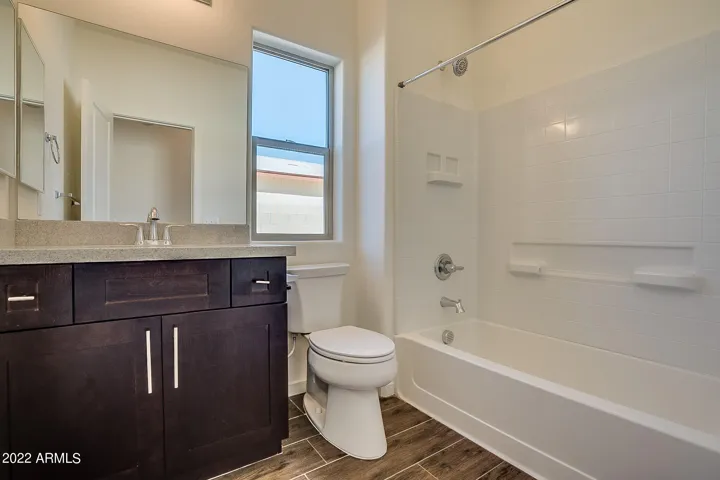 Photo from previous construction. Same floor plan. Cabinets will be white.
